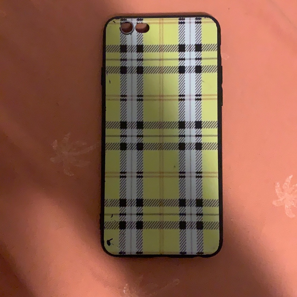 iPhone 6s plaid phone case